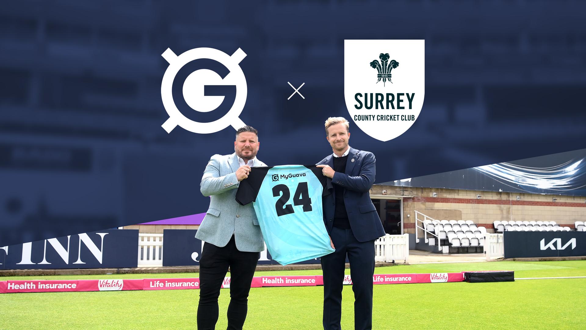 Surrey CCC Announces Multi-Year Partnership with MyGuava
