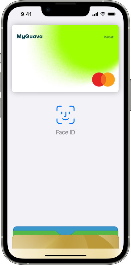 myguava debit card on apple pay